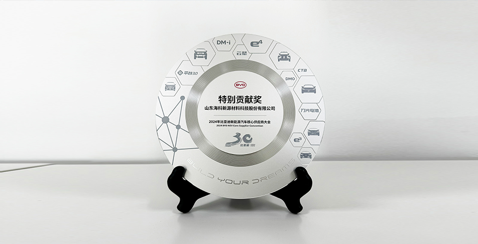 MK官方网站-MK(中国)一站式服务官网连续四年再度荣获比亚迪2024年“特别贡献奖”